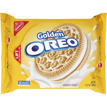 Nabisco Golden Oreo Sandwich Cookies, 14.3oz