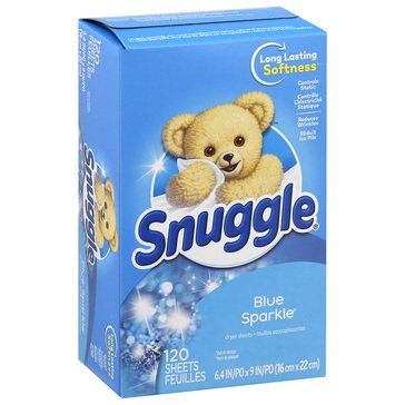 Snuggle Dryer Sheets, Blue Sparkle