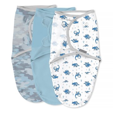 Summer Infant SwaddleMe Original 0-3M Swaddle, 3-Pack