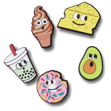 Crocs Jibbitz Lights Up Food Friends 5-Pack