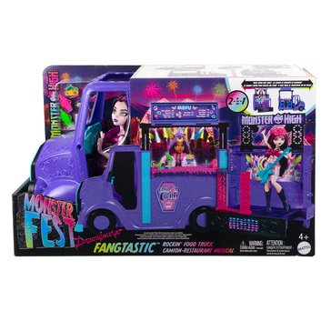 Monster High Draculaura Fangtastic Rockin' Food Truck