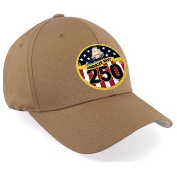 Navy Pride USN 250th PVC Patch Ball Cap